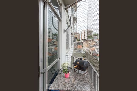 Varanda da Sala  de apartamento à venda com 2 quartos, 64m² em Vila Isabel, Rio de Janeiro