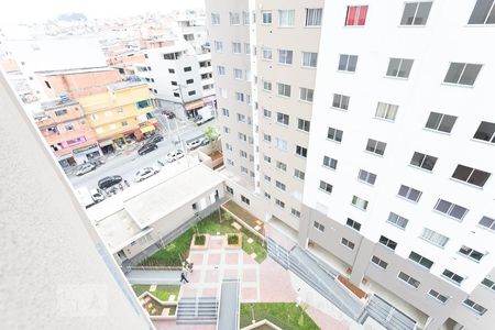 Vista da sala  de apartamento à venda com 2 quartos, 43m² em Piraporinha, Diadema