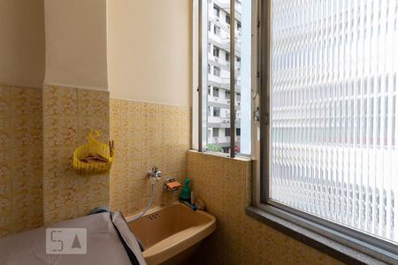 Apartamento à venda com 55m², 1 quarto e sem vagaCozinha e Área de Serviço