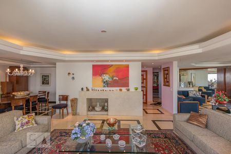 Sala de apartamento à venda com 3 quartos, 276m² em Campo Belo, São Paulo