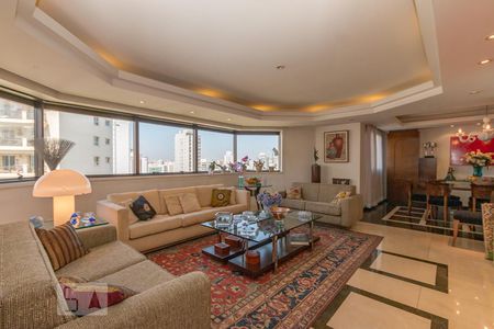 Sala de apartamento à venda com 3 quartos, 276m² em Campo Belo, São Paulo