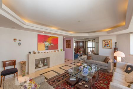 Sala de apartamento à venda com 3 quartos, 276m² em Campo Belo, São Paulo