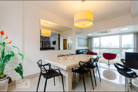 Sala de jantar de apartamento para alugar com 3 quartos, 98m² em Marapé, Santos