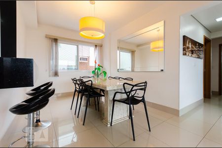 Sala de jantar de apartamento para alugar com 3 quartos, 98m² em Marapé, Santos