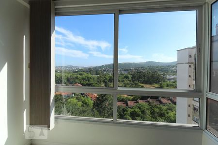 Vista da sala de apartamento à venda com 3 quartos, 71m² em Cavalhada, Porto Alegre