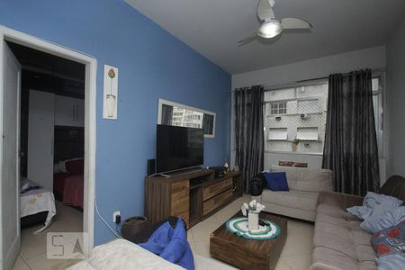 Sala de Apartamento com 3 quartos, 97m² Flamengo