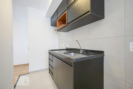 Cozinha de apartamento para alugar com 1 quarto, 49m² em Brás, São Paulo