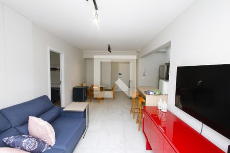 Sala de apartamento para alugar com 1 quarto, 63m² em Buritis, Belo Horizonte