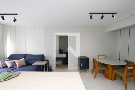 Sala de apartamento para alugar com 1 quarto, 63m² em Buritis, Belo Horizonte