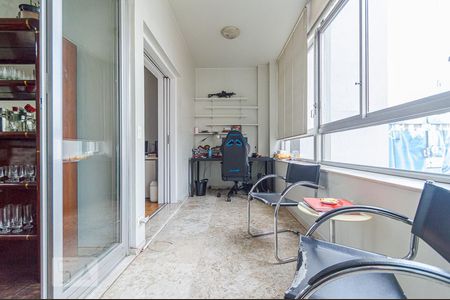 Varanda da Sala de apartamento à venda com 3 quartos, 250m² em Jardim Paulista, São Paulo