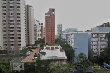 Vista da varanda de apartamento à venda com 3 quartos, 264m² em Real Parque, São Paulo