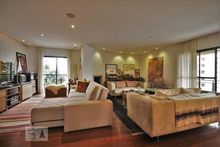 Sala de apartamento à venda com 3 quartos, 264m² em Real Parque, São Paulo