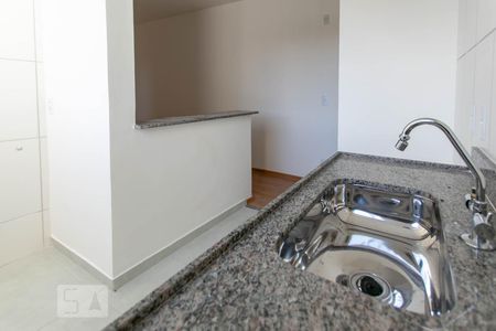 Cozinha de apartamento para alugar com 2 quartos, 46m² em Piratininga (venda Nova), Belo Horizonte