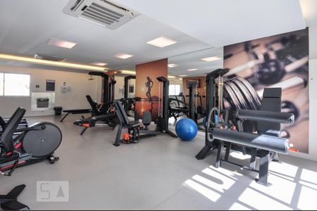 Apartamento para alugar com 55m², 2 quartos e 1 vaga Apartamento para alugar com 55m², 2 quartos e 1 vagaÁrea comum - Academia
