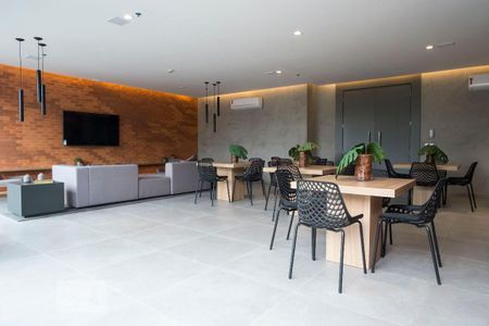 Apartamento para alugar com 36m², 1 quarto e 1 vagaSalão de Festas