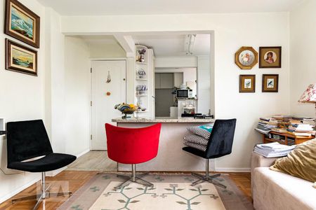 Sala de apartamento à venda com 2 quartos, 74m² em Vila Clementino, São Paulo