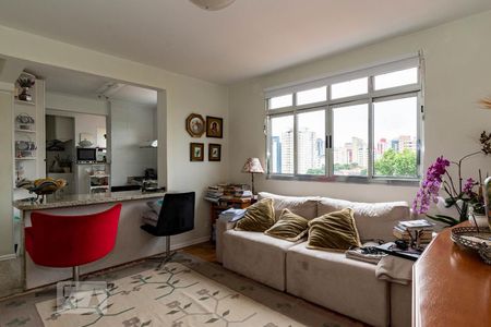 Sala de apartamento à venda com 2 quartos, 74m² em Vila Clementino, São Paulo