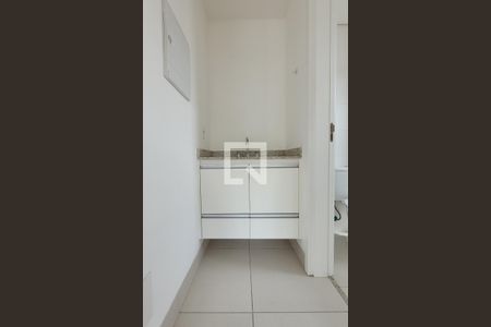 Banheiro de apartamento para alugar com 1 quarto, 42m² em Campestre, Santo André