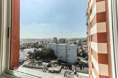 Vista da sala de apartamento à venda com 1 quarto, 60m² em Azenha, Porto Alegre