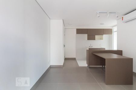 Sala de apartamento à venda com 1 quarto, 49m² em Indianópolis, São Paulo