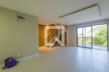 Sala de apartamento para alugar com 4 quartos, 166m² em Recreio dos Bandeirantes, Rio de Janeiro