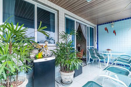 Varanda da Sala de apartamento à venda com 3 quartos, 127m² em Freguesia de Jacarepaguá, Rio de Janeiro