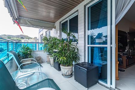 Varanda da Sala de apartamento à venda com 3 quartos, 127m² em Freguesia de Jacarepaguá, Rio de Janeiro