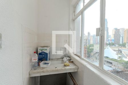 Studio à venda com 25m², 1 quarto e sem vagaCozinha