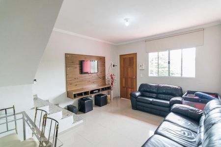 Sala de casa à venda com 2 quartos, 114m² em Jardim Stella, Santo André