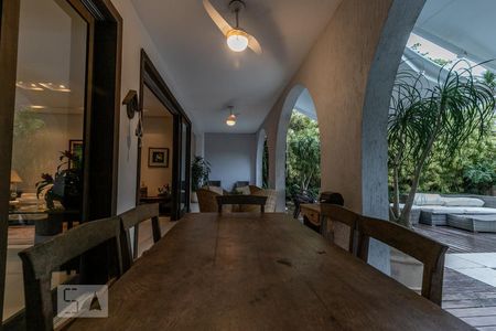 varanda da sala area gourmet de casa de condomínio à venda com 6 quartos, 410m² em Barra da Tijuca, Rio de Janeiro