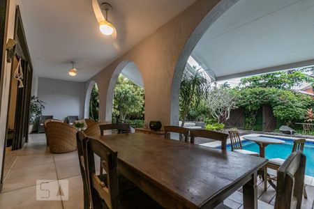 varanda da sala de casa de condomínio à venda com 6 quartos, 410m² em Barra da Tijuca, Rio de Janeiro
