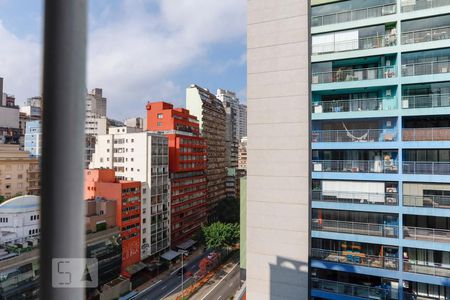 Vista da Sala de apartamento à venda com 1 quarto, 47m² em Bela Vista, São Paulo