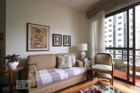 Sala de apartamento à venda com 3 quartos, 142m² em Itaim Bibi, São Paulo