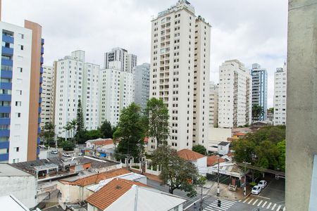 Vista da sala de apartamento à venda com 1 quarto, 50m² em Vila Clementino, São Paulo