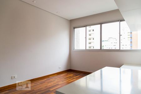 Sala de apartamento à venda com 1 quarto, 50m² em Vila Clementino, São Paulo