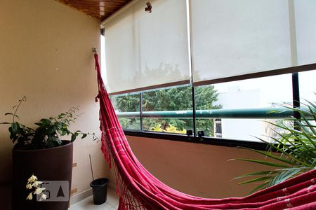 Varanda da Sala de apartamento à venda com 2 quartos, 66m² em Super Quadra Morumbi, São Paulo