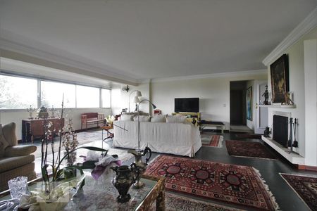 Sala de apartamento à venda com 4 quartos, 259m² em Vila Morumbi, São Paulo
