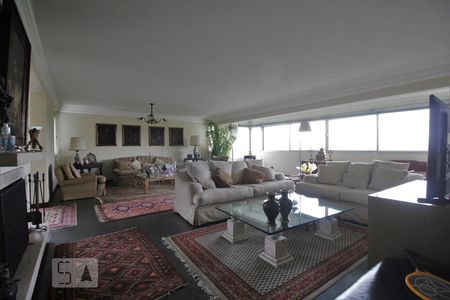 Sala de apartamento para alugar com 4 quartos, 259m² em Vila Morumbi, São Paulo