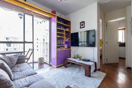 Sala de apartamento para alugar com 3 quartos, 78m² em Pinheiros, São Paulo
