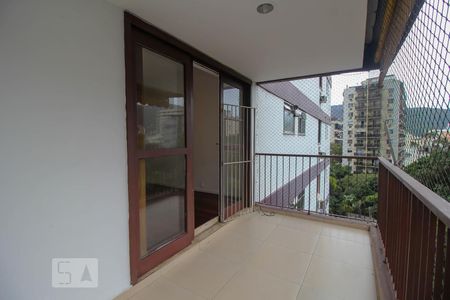 Varanda da Sala de apartamento à venda com 2 quartos, 70m² em Botafogo, Rio de Janeiro