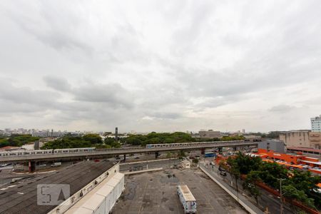 Vista da Sacada da Sala/Quarto de kitnet/studio para alugar com 1 quarto, 24m² em Santana, São Paulo