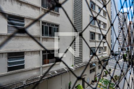 Vista de apartamento para alugar com 1 quarto, 46m² em Gonzaga, Santos