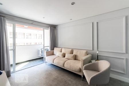 Sala de apartamento para alugar com 3 quartos, 100m² em Vila Olímpia, São Paulo