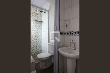 Banheiro de apartamento para alugar com 1 quarto, 40m² em Parque das Nações, Santo André