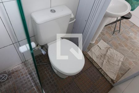 Banheiro de apartamento para alugar com 1 quarto, 40m² em Parque das Nações, Santo André