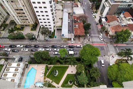 Vista de apartamento para alugar com 3 quartos, 148m² em Moema, São Paulo