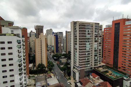 Vista de apartamento para alugar com 3 quartos, 148m² em Moema, São Paulo