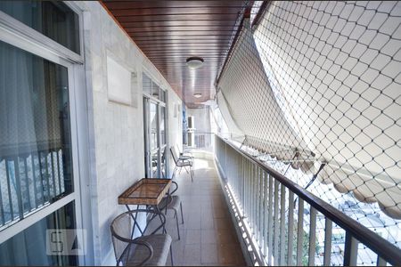 Varanda da Sala de apartamento à venda com 4 quartos, 200m² em Icaraí, Niterói