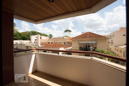 Varanda da sala de apartamento para alugar com 3 quartos, 120m² em Centro, Ribeirão Preto