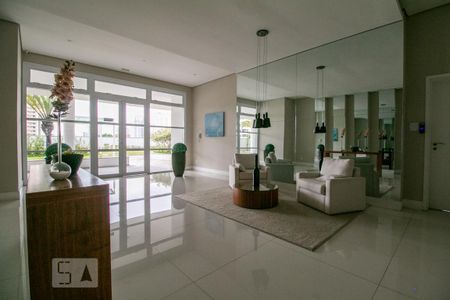 Studio para alugar com 45m², 1 quarto e 1 vagaHall social